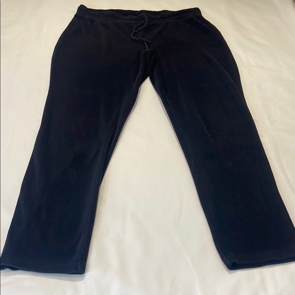 STYLE & CO WOMENS Black Pull On Pants With Drawstring